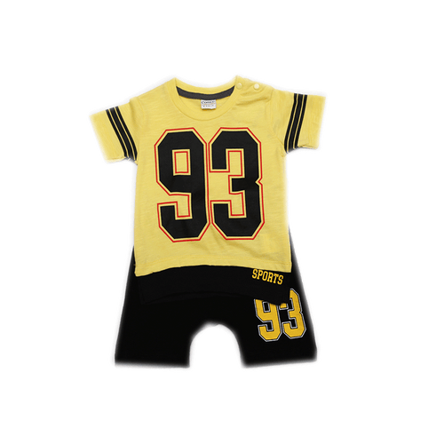 BOYS S/S 2PC KNICKER SUIT 470 160 TUR SU-21 6-9M