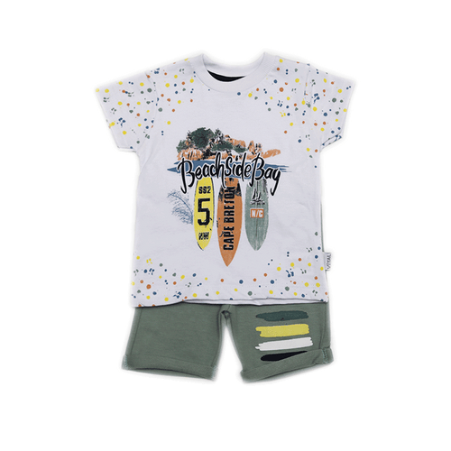 BOYS S/S 2PC KNICKER SUIT 8080 336 TUR SU-21 9-12 M
