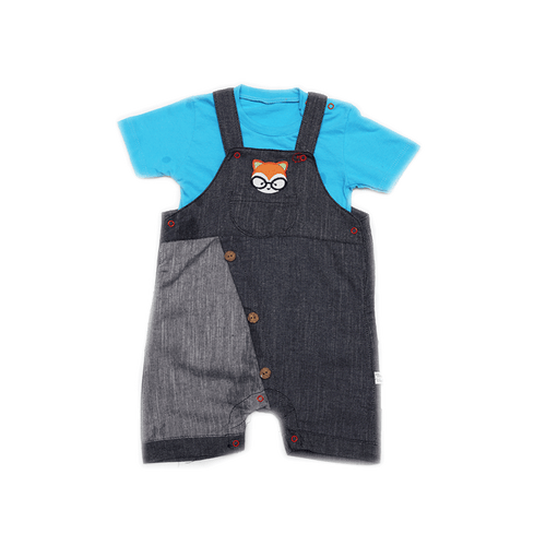 BOYS 2PC DUNGREE SUIT 2107 1814 TUR SU-21 12-18M
