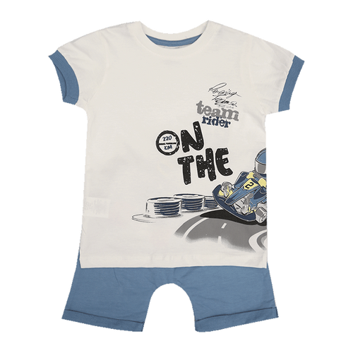 BOYS S/S 2PC KNICKER SUIT 8047 2844 TUR SU-21 18-24M