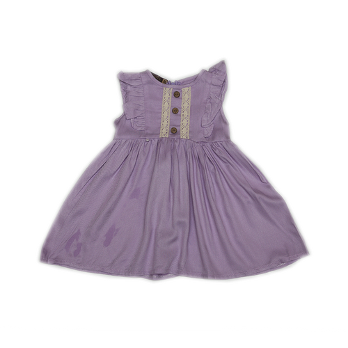 GIRLS COTTON FROCK HEAD BAND E11235 TUR SU-21 18-24M