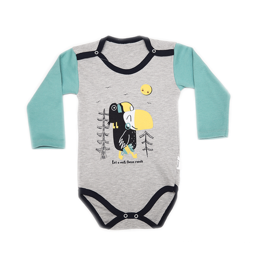 BOYS L/S BODY SUIT 124 TUR SU-21 12-18M