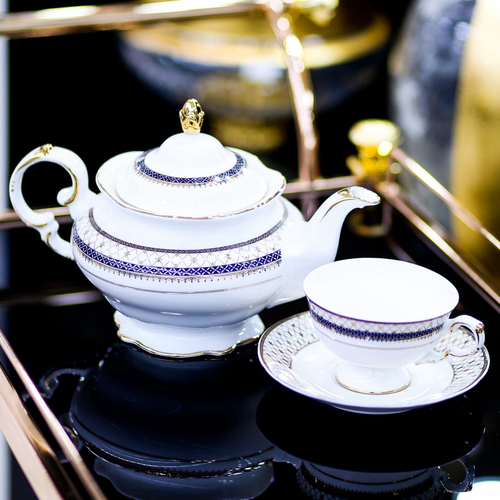 TEA SET ROYAL BISTRO PORSACHI 24PC J1816-95A-24