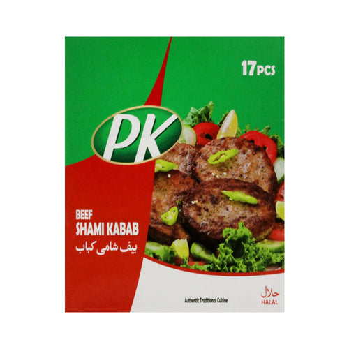 PK FOOD BEEF SHAMI KEBAB 17PCS