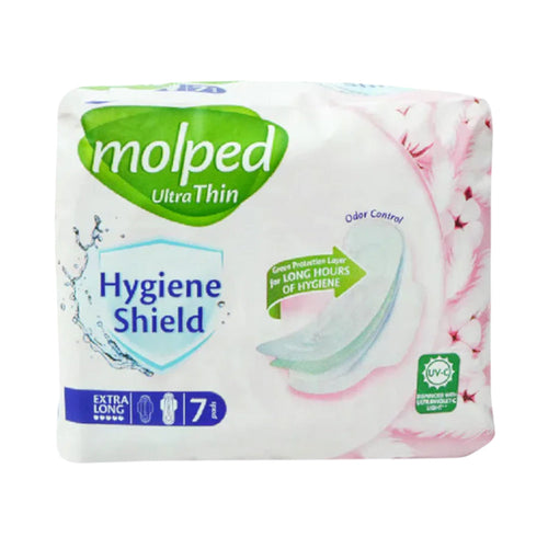 MOLPED ULTRA THIN SANITARY PAD EXTRA LONG 7PCS