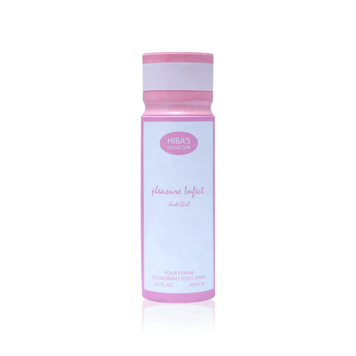 HIBAS COLLECTION DEODORANT PLEASURE INFECT JUST GIRL 200 ML