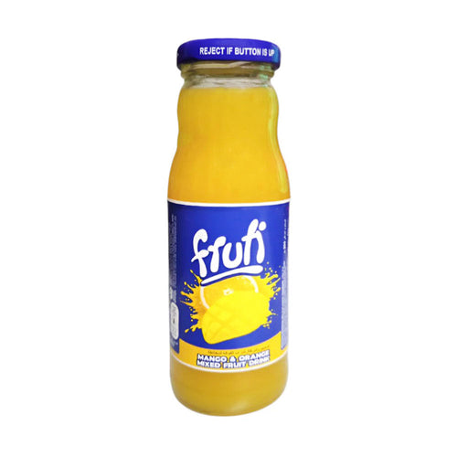 FRUTI MANGO & ORANGE JUICE GLASS BOTTLE 200 ML