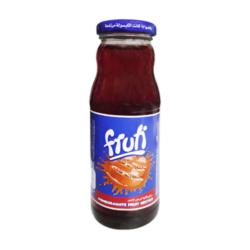 FRUTI POMEGRANATE JUICE GLASS BOTTLE 200 ML