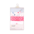 GIRLS L/S 5PC BODY SUIT MAMA & PAPA IR MW-21 12-18M