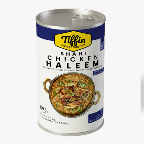 TIFFIN CHICKEN HALEEM READY TO EAT TIN 800 GM