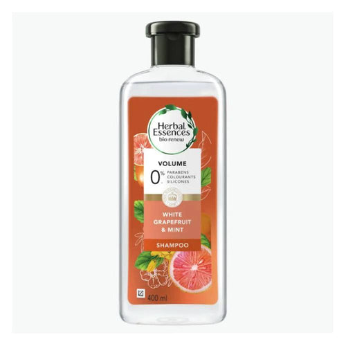 HERBAL ESSENCES SHAMPOO WHITE GRAPEFRUIT & MINT VOLUME 400ML
