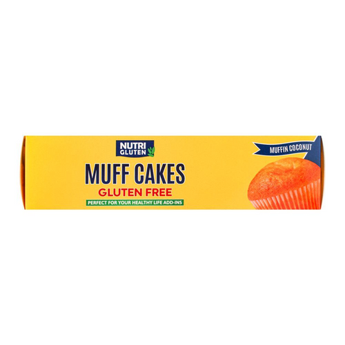 NUTRI GLUTEN FREE MUFF CAKE COCONUT 100GM