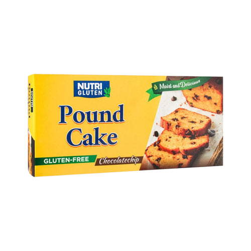 NUTRI GLUTEN FREE POUND CAKE CHOCOLATE CHIP 200 GM