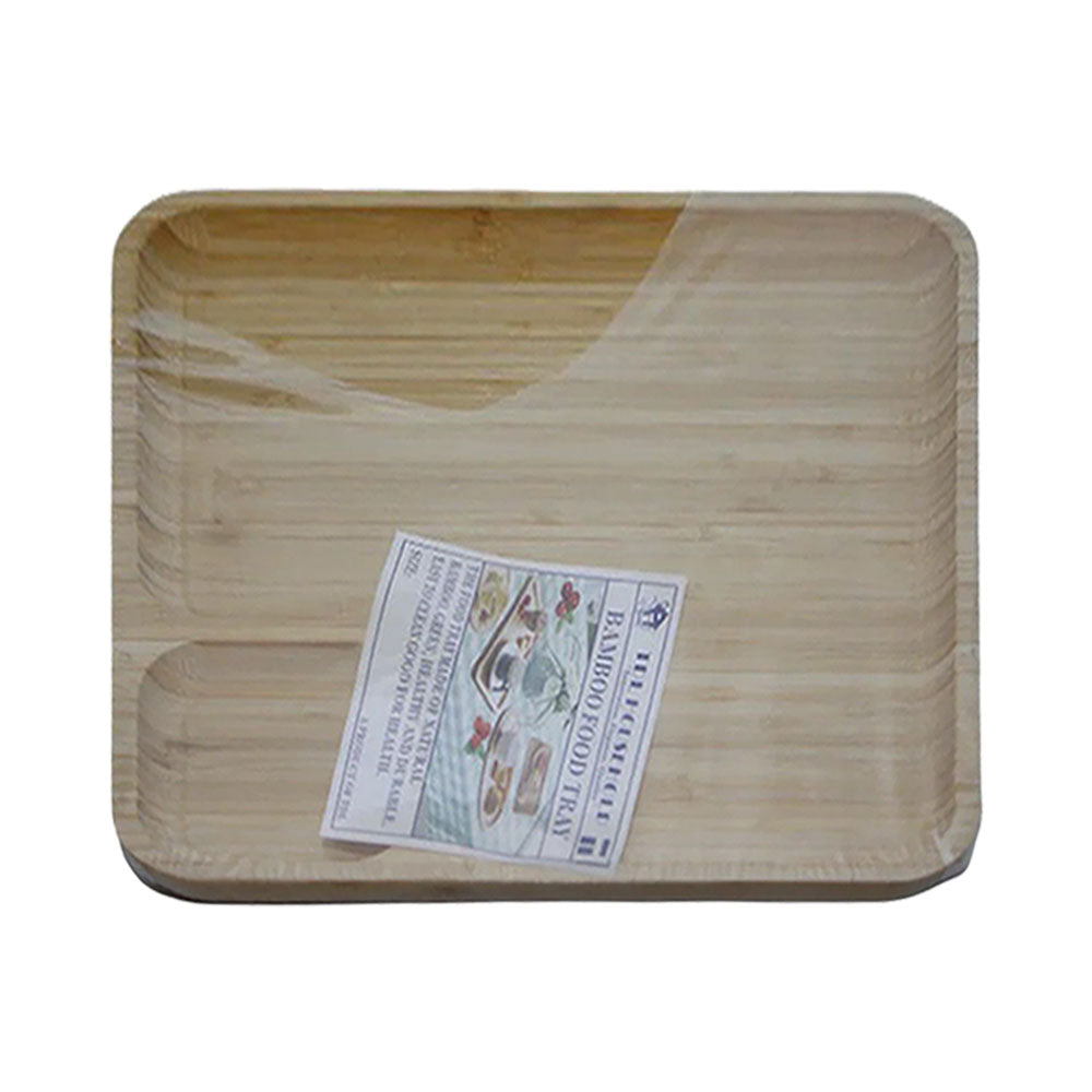 TRAY BAMBOO WOOD CHIP & DIP 3030
