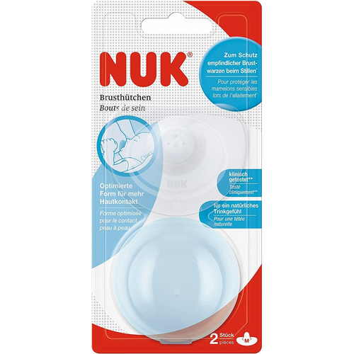 NUK NIPPLE SHD SI M 2/B CL2 10721312