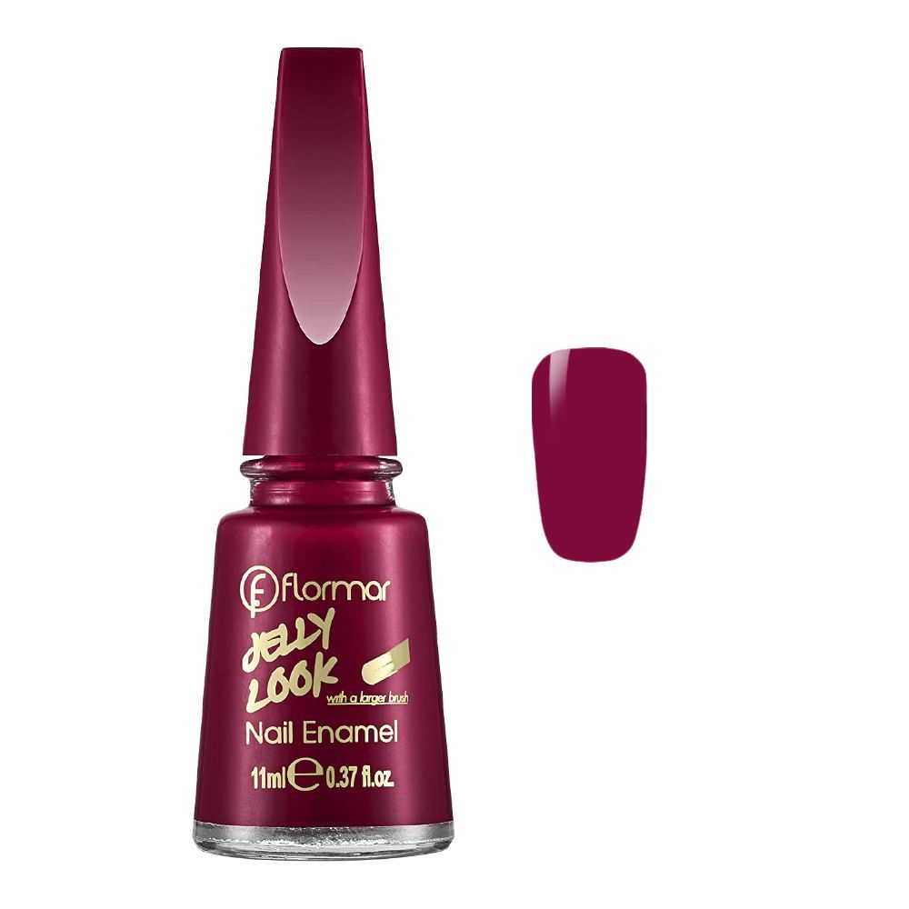 FLORMAR 11ML AMARANTH JELLY LOOK N-ENAMEL