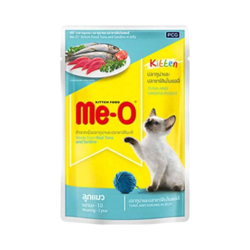 ME-O CAT FOOD KITTEN TUNA IN JELLY 80 GM