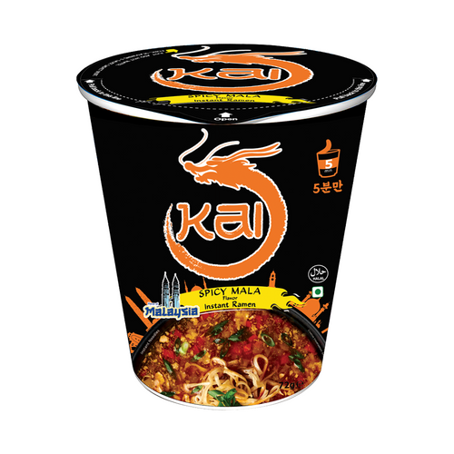 KAI CUP NOODLE SPICY MALA 72GM