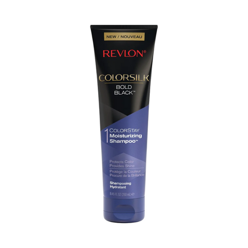 REVLON COLORSILK BOLD BLACK SHAMPOO1 MOISTURIZING 250ML