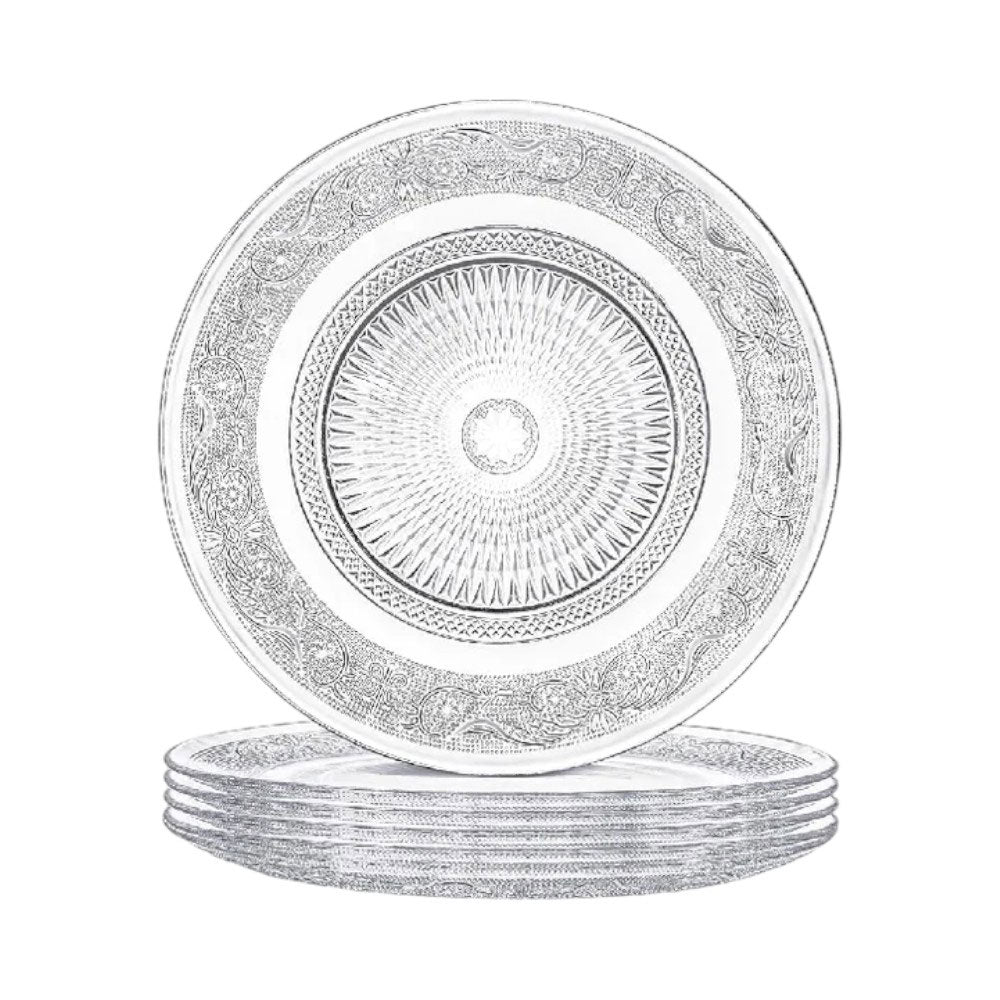PLATE QUARTER 8INCH IR PHOENIX EMBOSSED