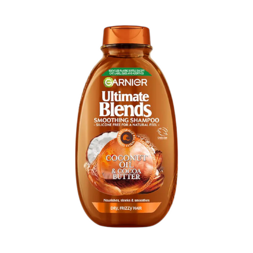 GARNIER ULTIMATE BLENDS SHAMPOO COCONUT OIL & COCOA BUTTER 4