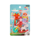 QH-8739 AMUSEMENT PARK ERASER 6PC Z.B