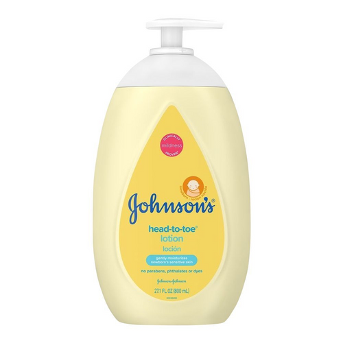 JOHNSONS BABY LOTION HEAD TO TOE GENTLE MOISTURE 800 ML