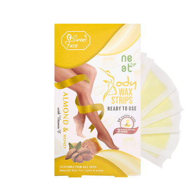 S/F BODY WAX STRIPS 20PCS SF WS516-2