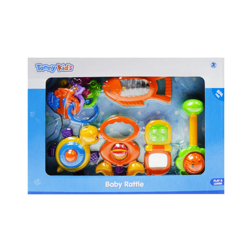 TY9049 TANNY KIDS BABY RATTLE 6PC SET  ID