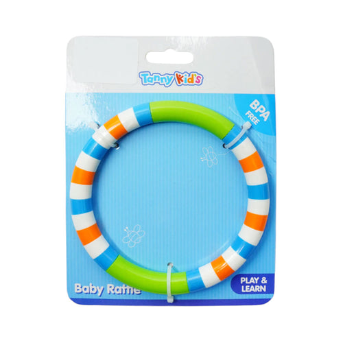 TY9074 TANNY KIDS BABY RATTLE RING  ID