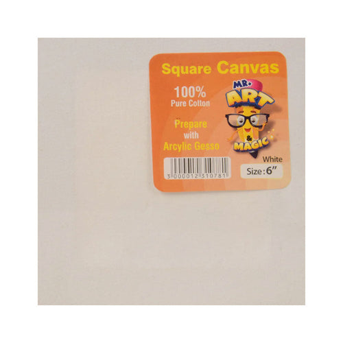 3106 MR.ART MAGIC SQUARE CANVAS 6INCH