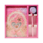 12-159 NOTE BOOK WITH PEN FANCY HEART