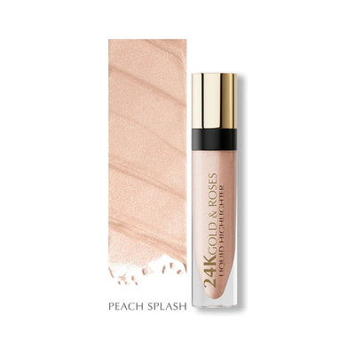24K GOLD & ROSES LIQUID HIGHLIGHTER (PEACH SPLASH)