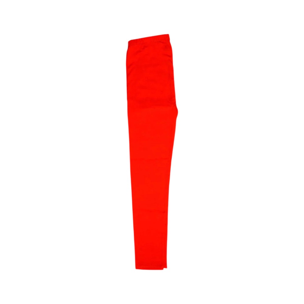 GIRLS TIGHTS PLAIN COL RED N&E MZS-24 7-8 YEAR 0395