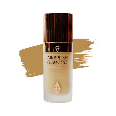 CHARLOTTE TILBURY AIRBRUSH FLAWLESS FOUNDATION 4 WARM/CHAUD