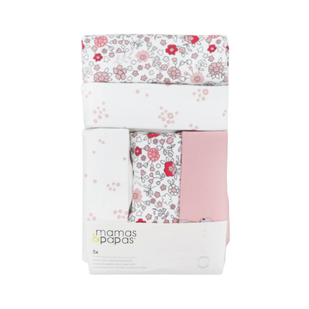 GIRLS S/S 5PC BODY SUIT M&P MZS-24 18-24M CHI 5001