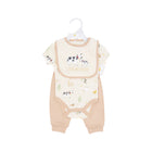 BOYS S/S 3PC BODY SUIT MZS-24 0-3M BP11215