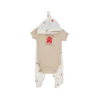 BOYS S/S 3PC BODY SUIT MZS-24 3-6M BP11203-BP11208