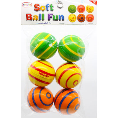 SB-F11 CIRCLE BALL 7.5CM 6PCS