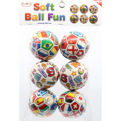 SB-F6 FLAG BALL 7.5CM 6PCS