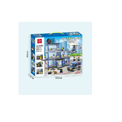 LX-A407 CITY COMMAND CENTER BLOCKS 918PCS
