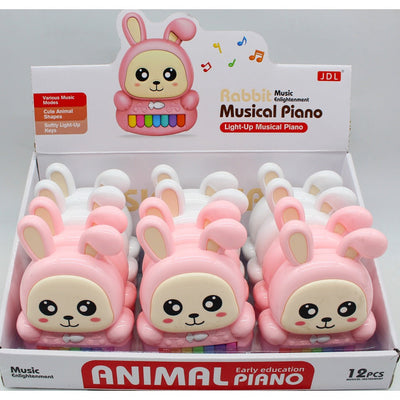 8886-1B MUSICAL RABBIT PIANO