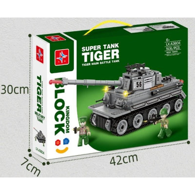 LX-A3604 SUPER TANK TIGER BLOCKS 506PCS