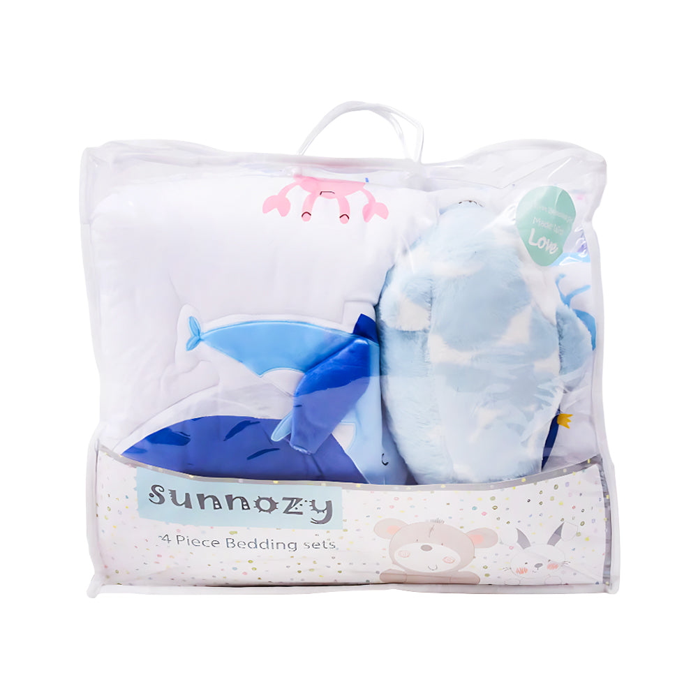BABY 4PC COT BUMPER SET MZS-25 SNYBD-22-13