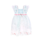 GIRLS S/L FANCY FROCK MZS-25 4-5 YEAR A21 W.G