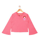 LONG SLEEVE V-NECK TOP 5060 9-10 YEARS