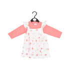 GIRLS L/S 2PC FROCK IRW-25 6-9M 257-140 THAI