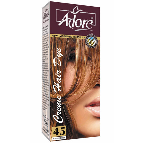 Adore Hair Colour 45 Natural Black