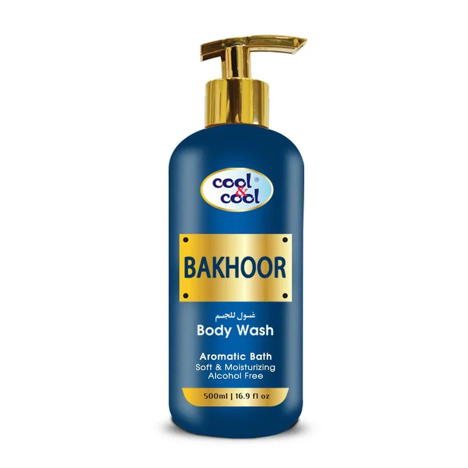 COOL & COOL BODY WASH BAKHOOR 500 ML