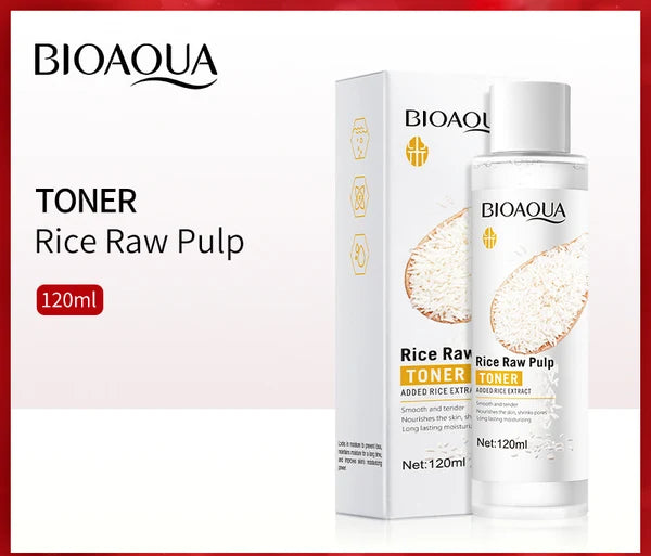 BIOAQUA - Rice RAW Pulp Toner - 120ml